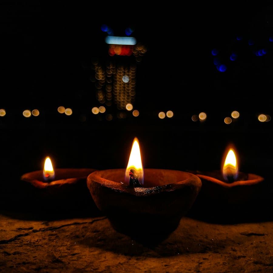 Brass Nanda Deep Diya (Set of 2)